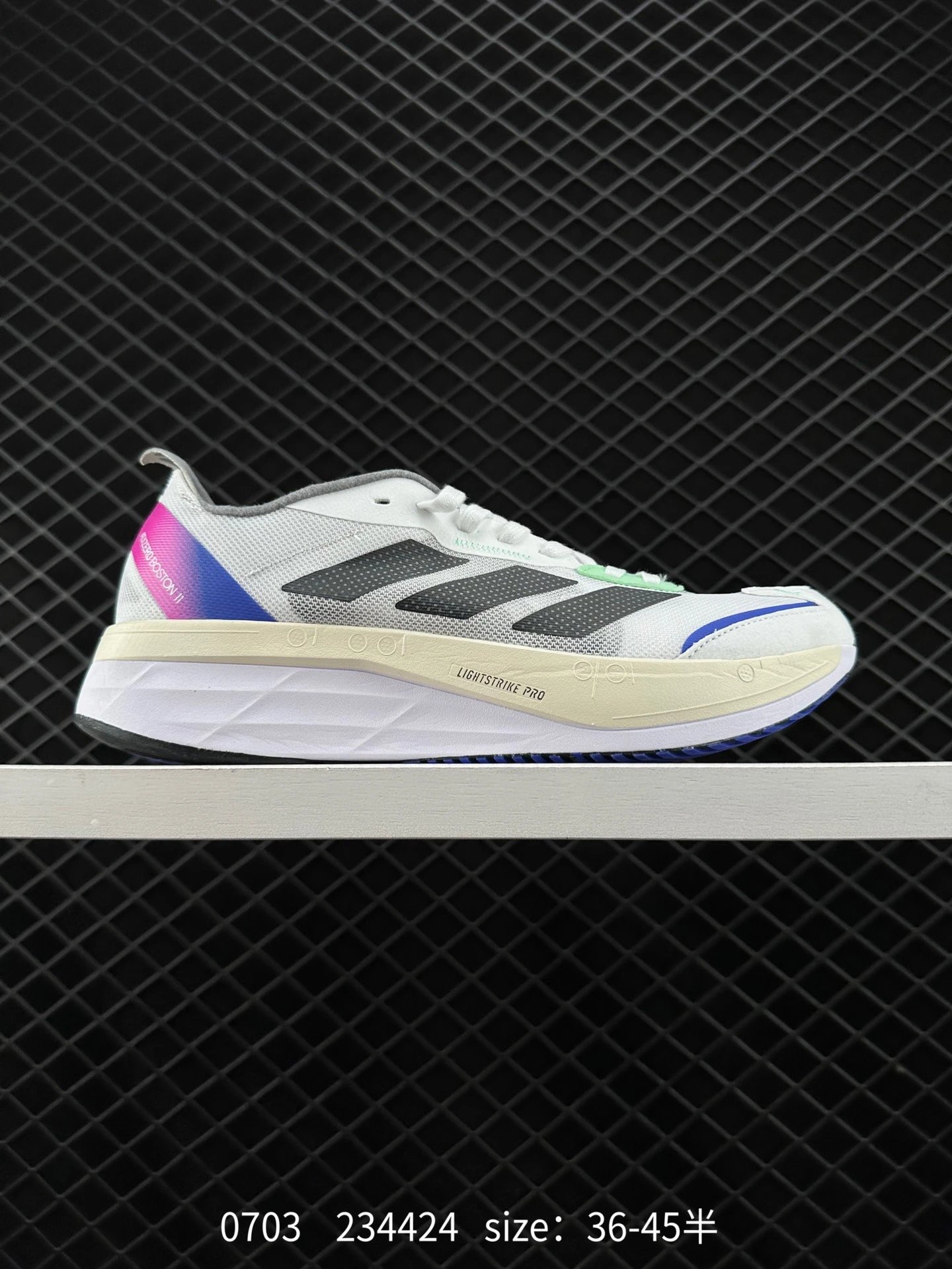 Adidas Lightstrike Pro Running Shoes Breathable Mesh Sneakers