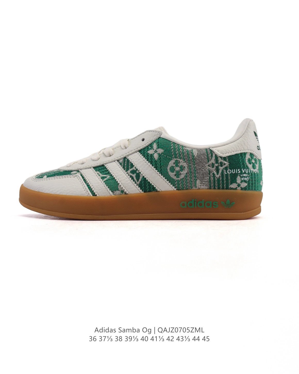 Adidas Samba OG Green White Leather Men’s Sneakers Shoes