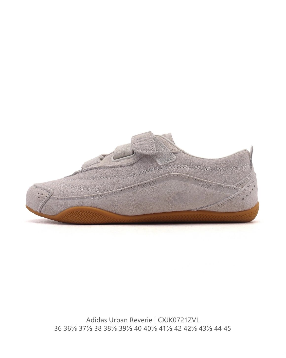 Adidas Urban Reverie Grey Suede Street Sneakers