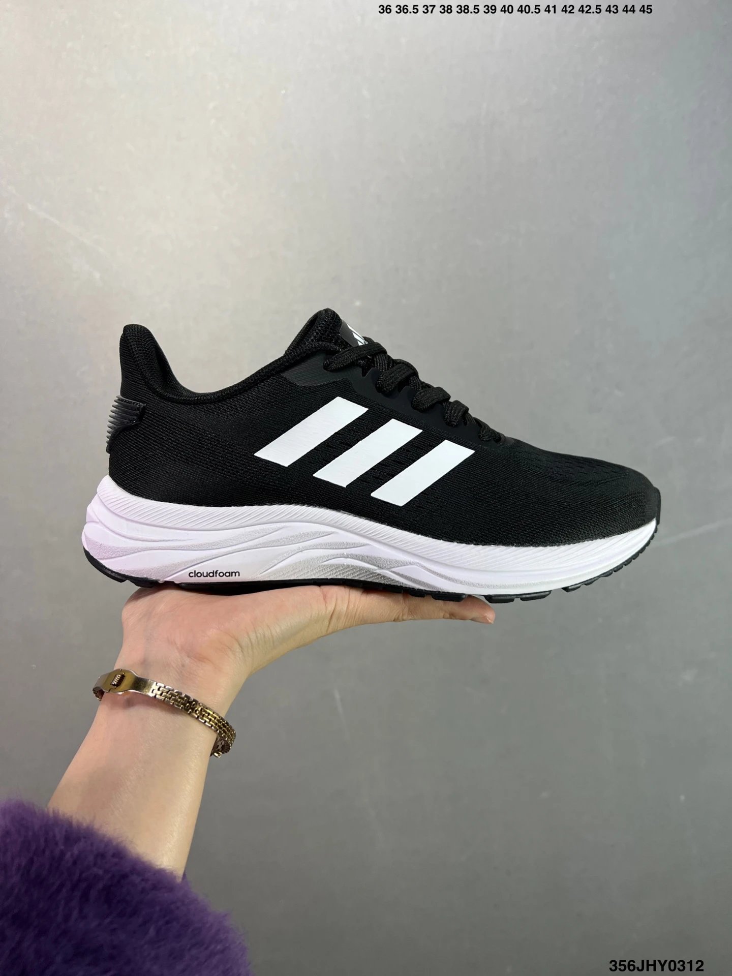 Adidas Cloudfoam Mesh Running Shoes Men Women