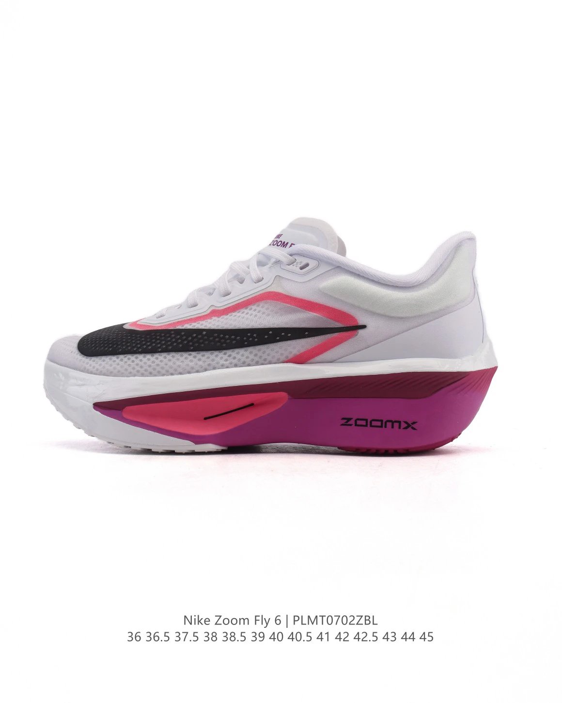 Nike Zoom Fly 6 Running Shoes Lightweight ZoomX Sneakers