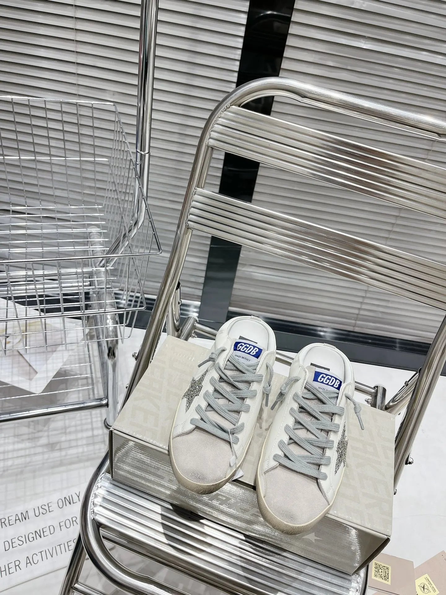 Golden Goose Star White Leather Sneakers