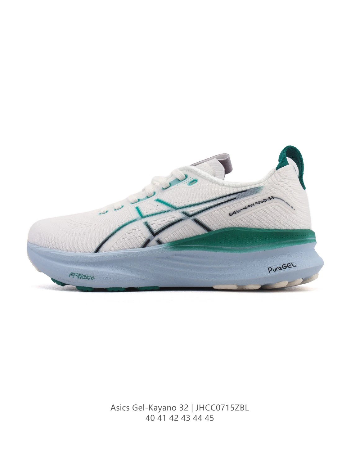 Asics Gel-Kayano 32 Running Shoes White Green
