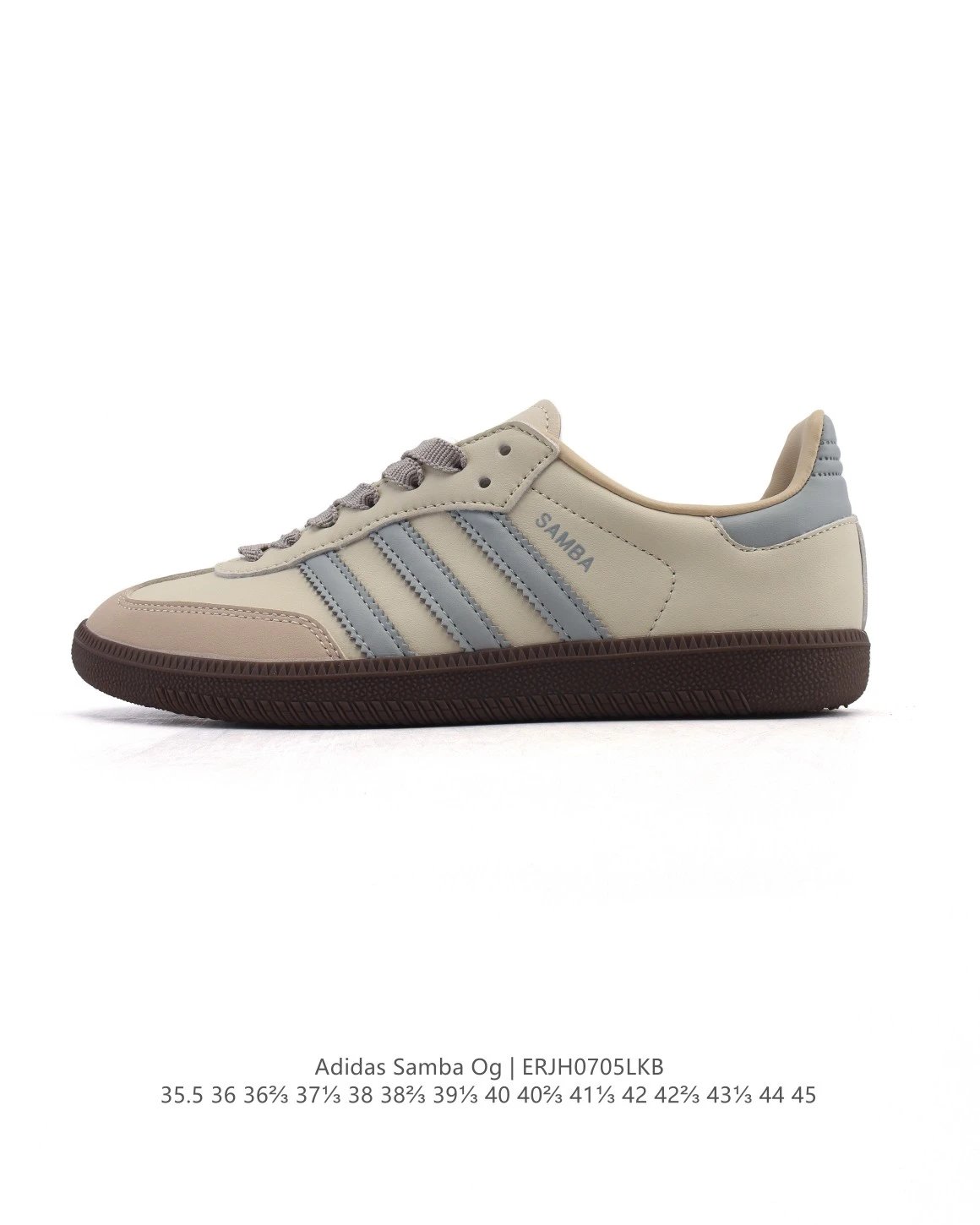 Adidas Samba OG Retro Leather Sneakers ERJH0705LKB Shoes