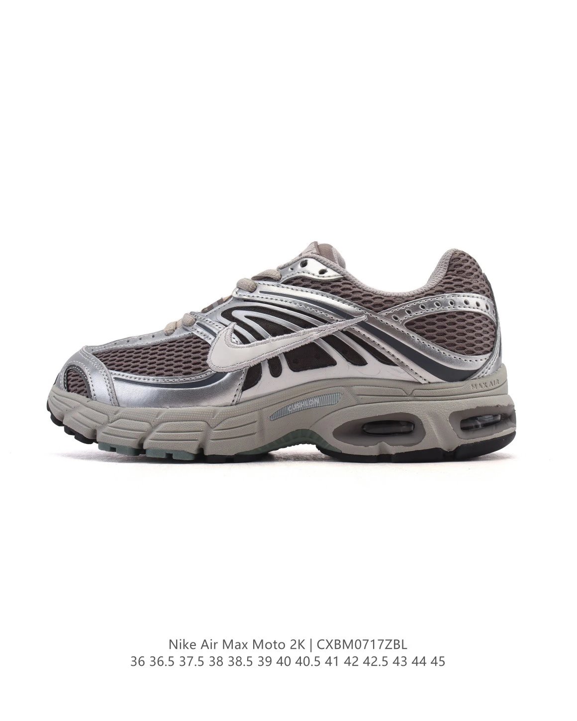 Nike Air Max Moto 2K Mesh Running Shoes