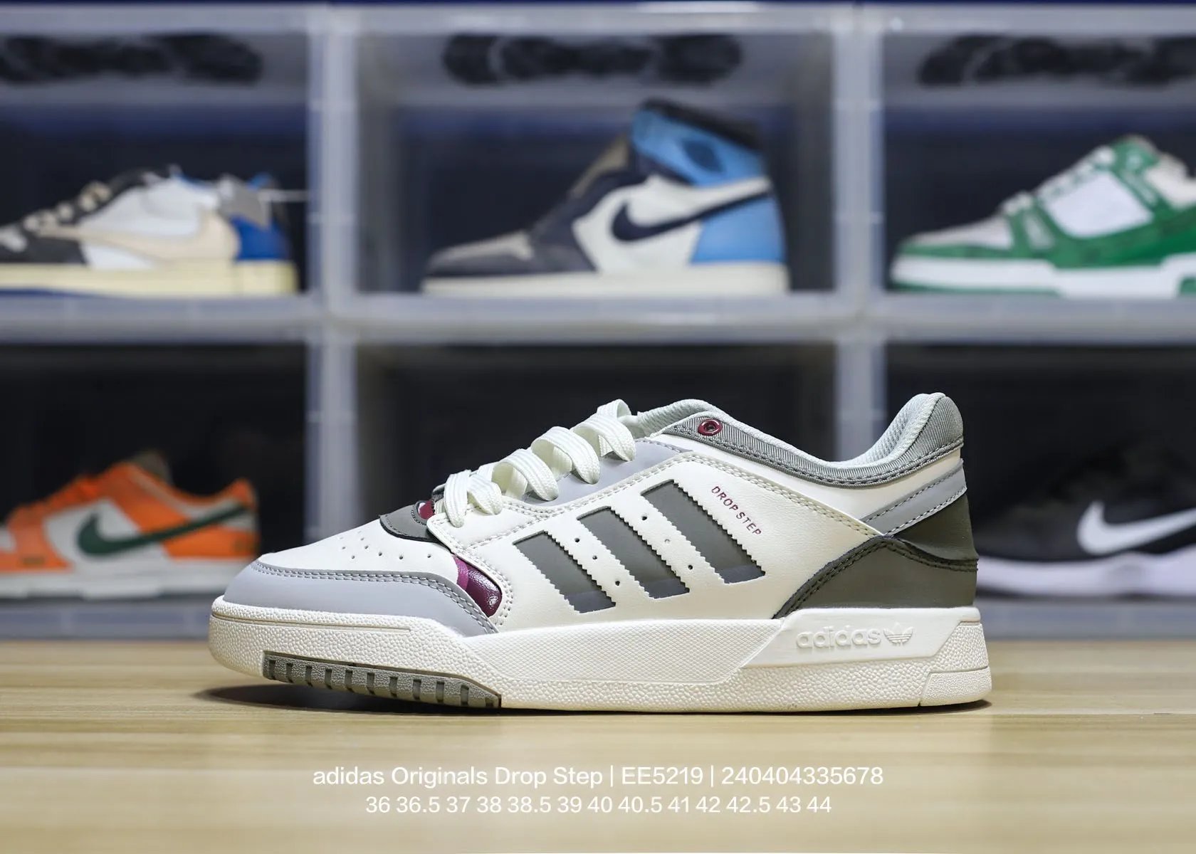 Adidas Originals Drop Step EE5219 Retro Leather Sneakers