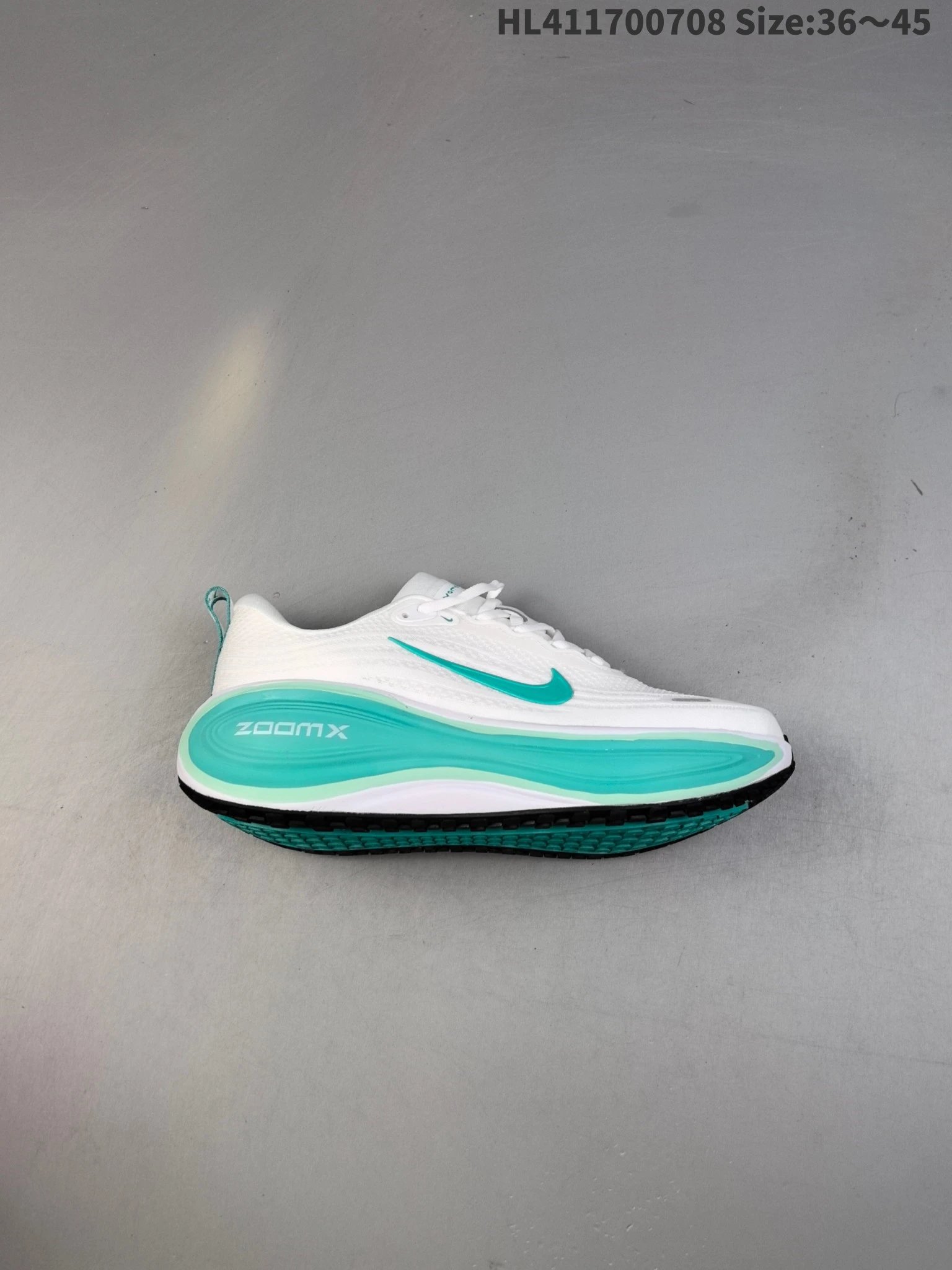Nike ZoomX HL411700708 White Aqua Running Shoes