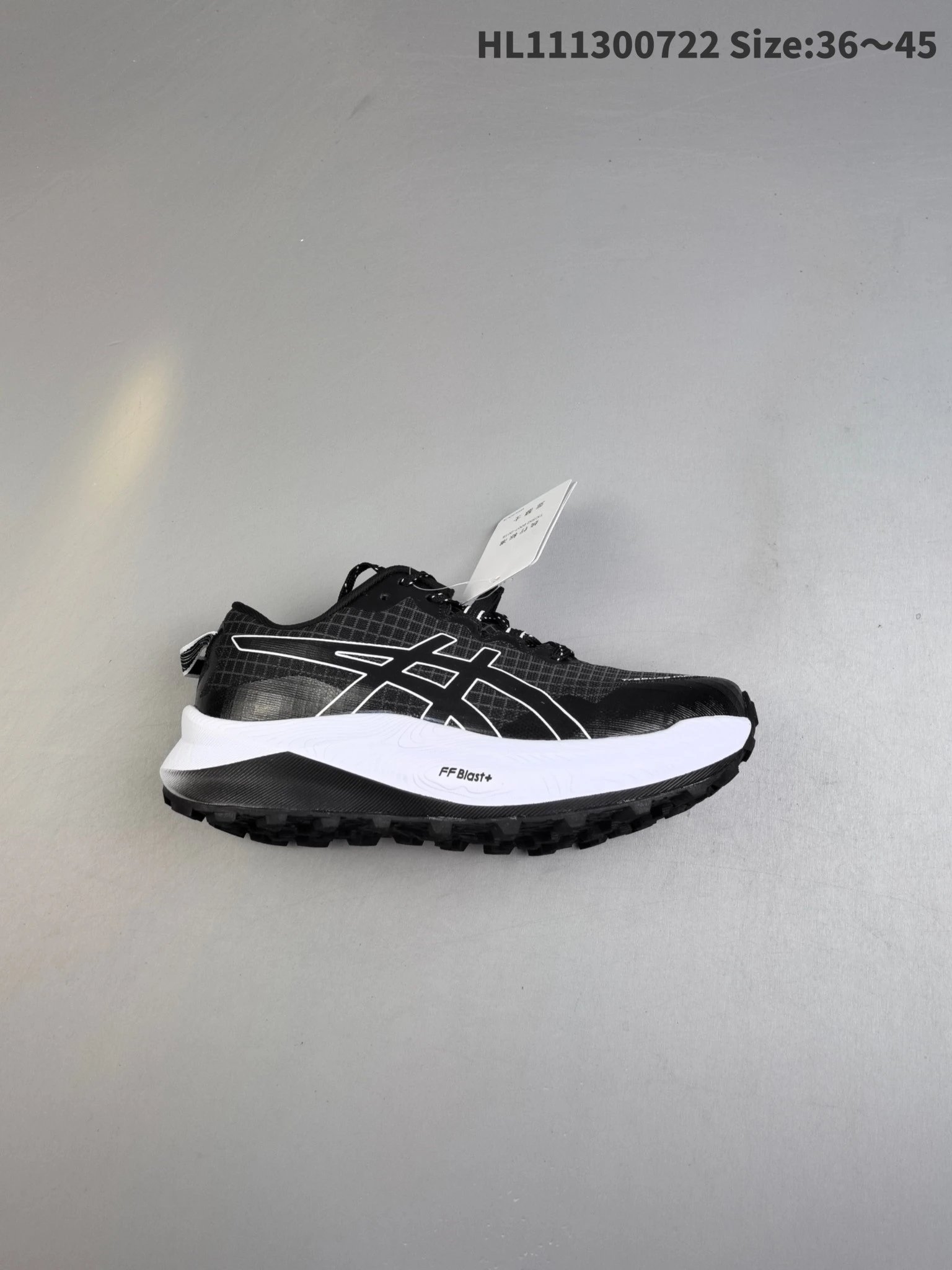 ASICS HL111300722 Black Trail Running Shoes