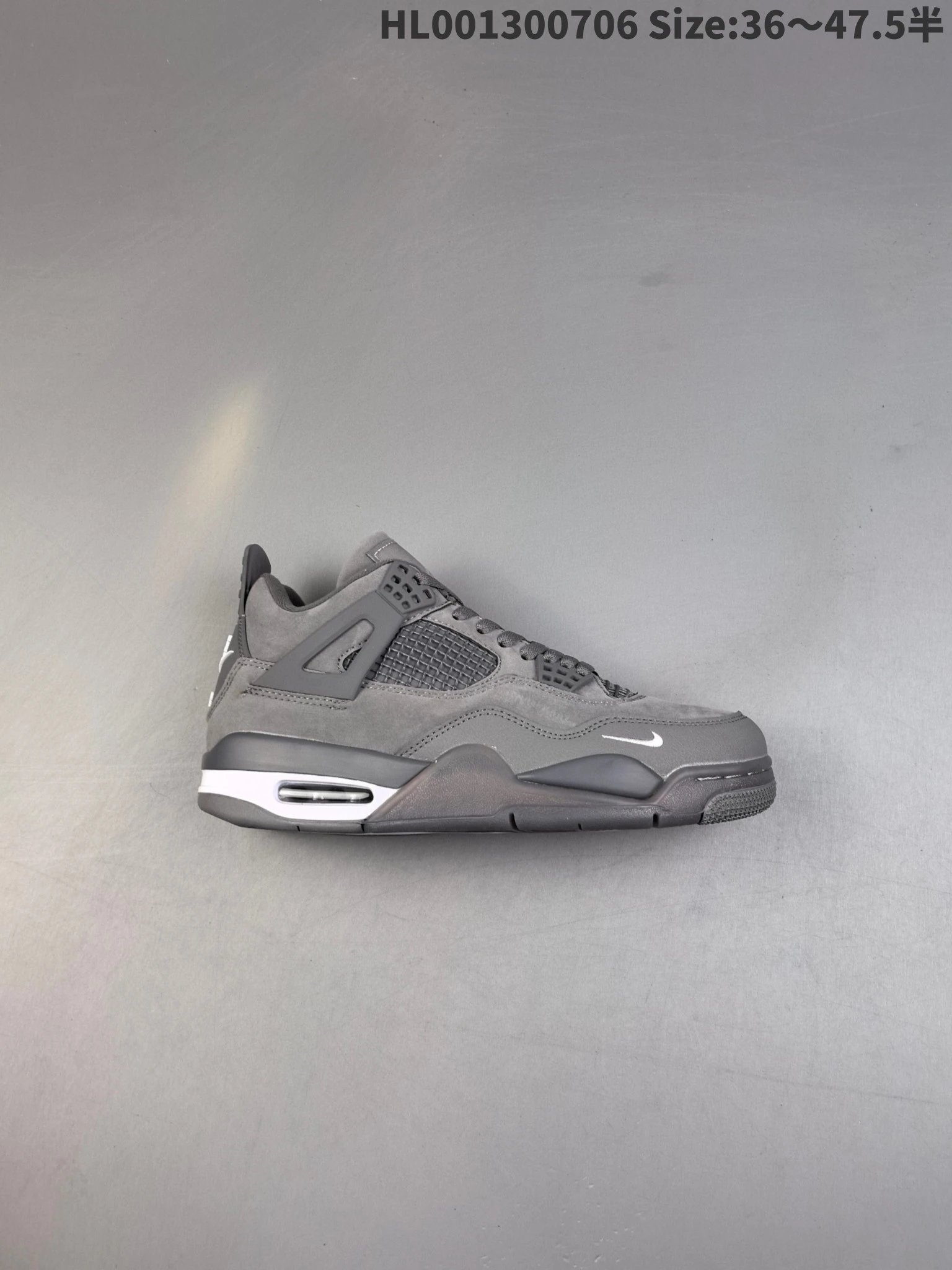 Air Jordan HL001300706 Grey Sport Sneakers