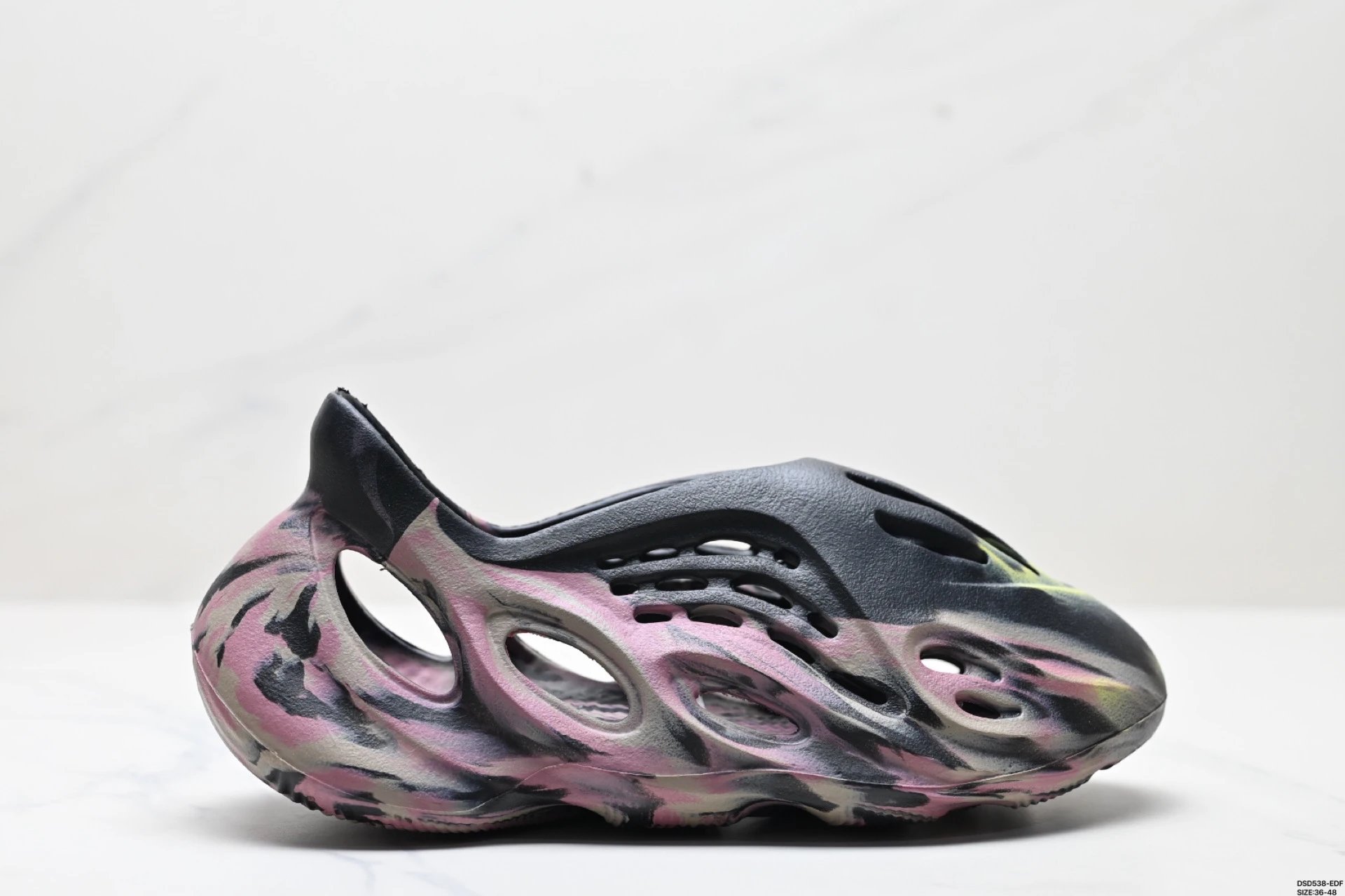 Adidas Foam Runner Pink Black Casual Shoes
