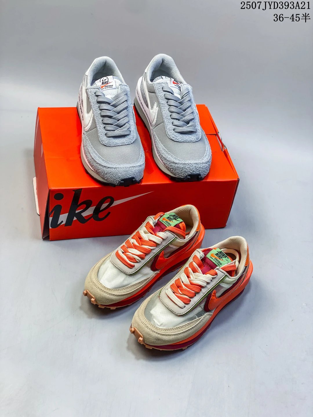 Nike Retro Mesh Running Shoes Unisex Lightweight Sneakers