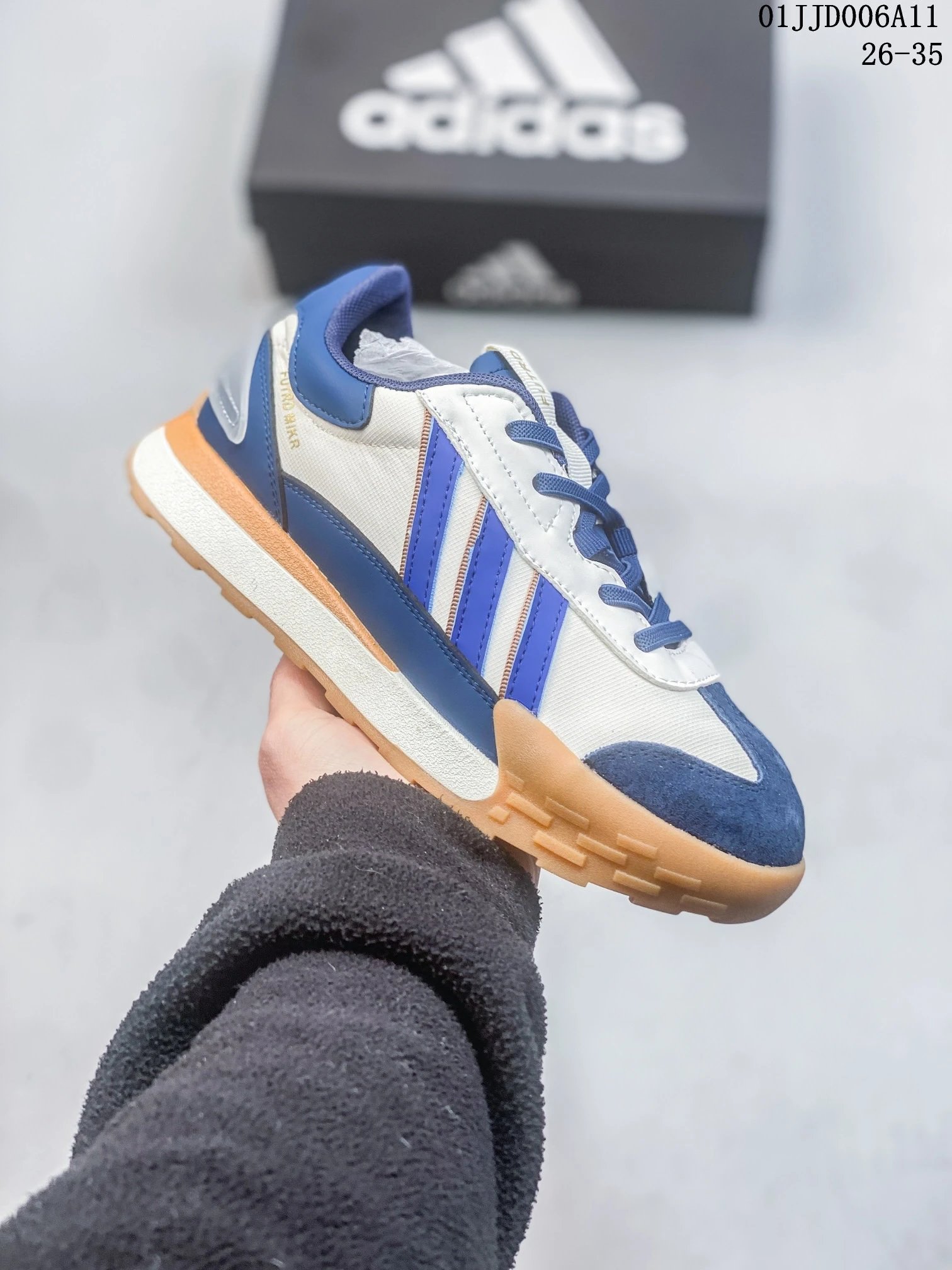 Adidas x LEGO White Blue Low Top Sneakers