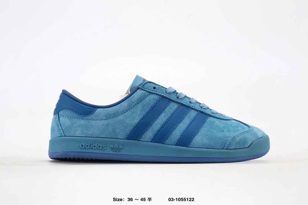 Adidas Blue Suede Men Sneakers Casual Shoes 36–45