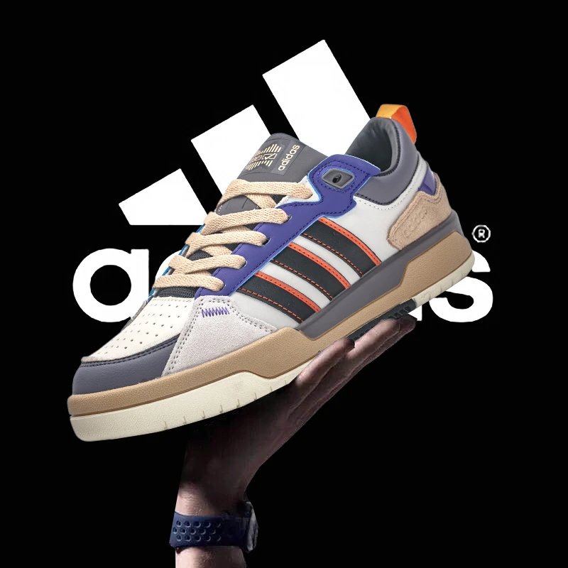 Adidas High Top Sneakers White Black Stripes Casual Shoes