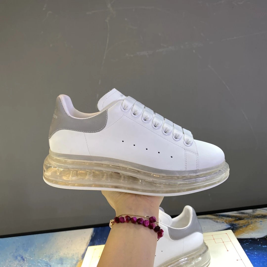 Alexander McQueen Air Bubble Sole White Sneakers