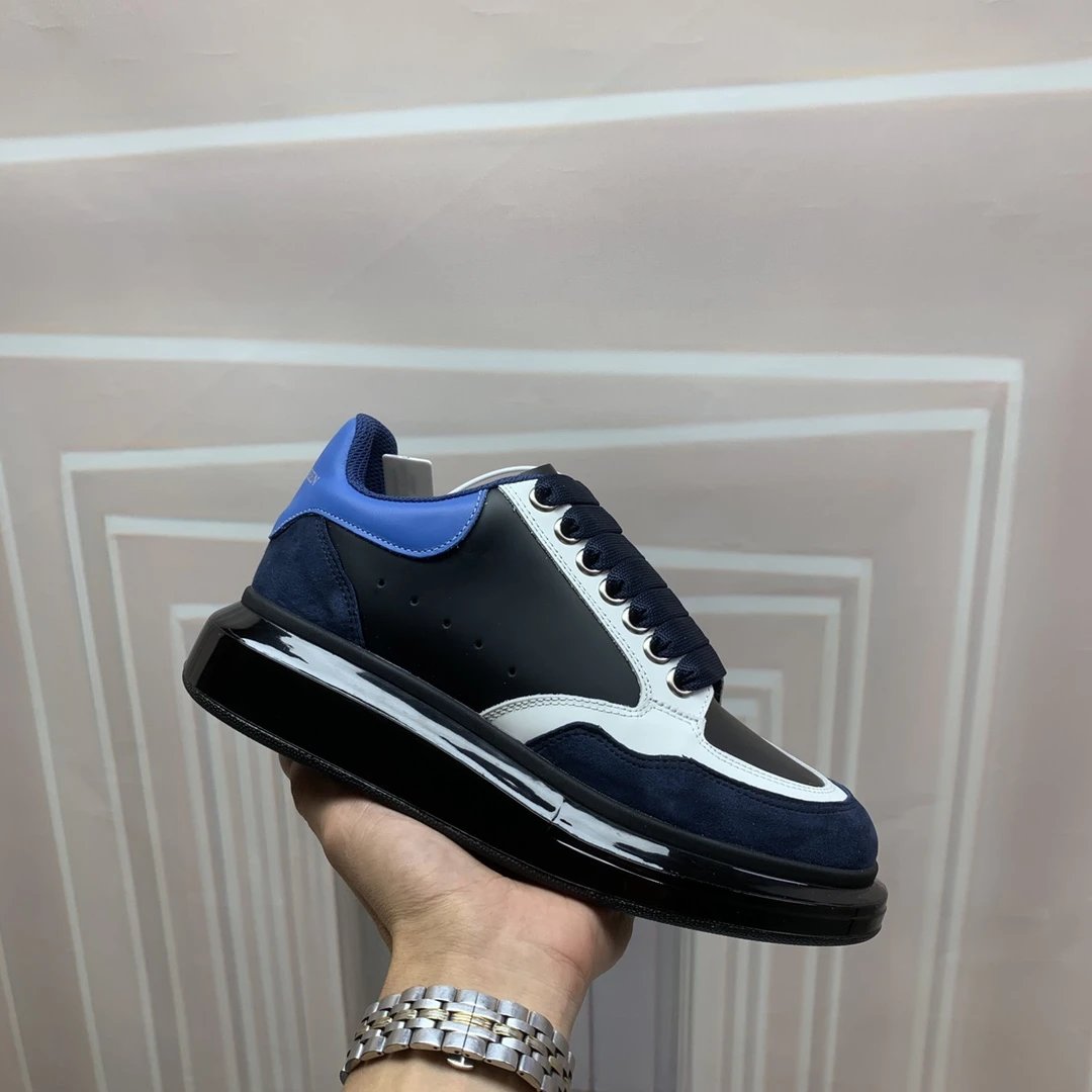 Alexander McQueen Men Chunky Leather Sneakers