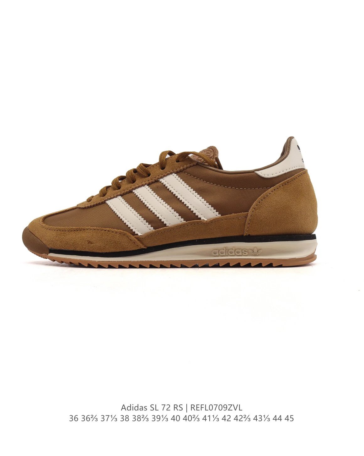 Adidas SL 72 RS Brown White Retro Running Shoes