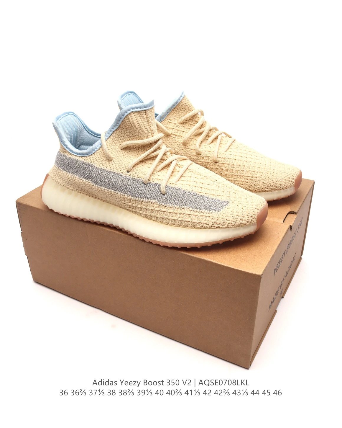 Adidas Yeezy Boost 350 V2 Knit Running Shoes