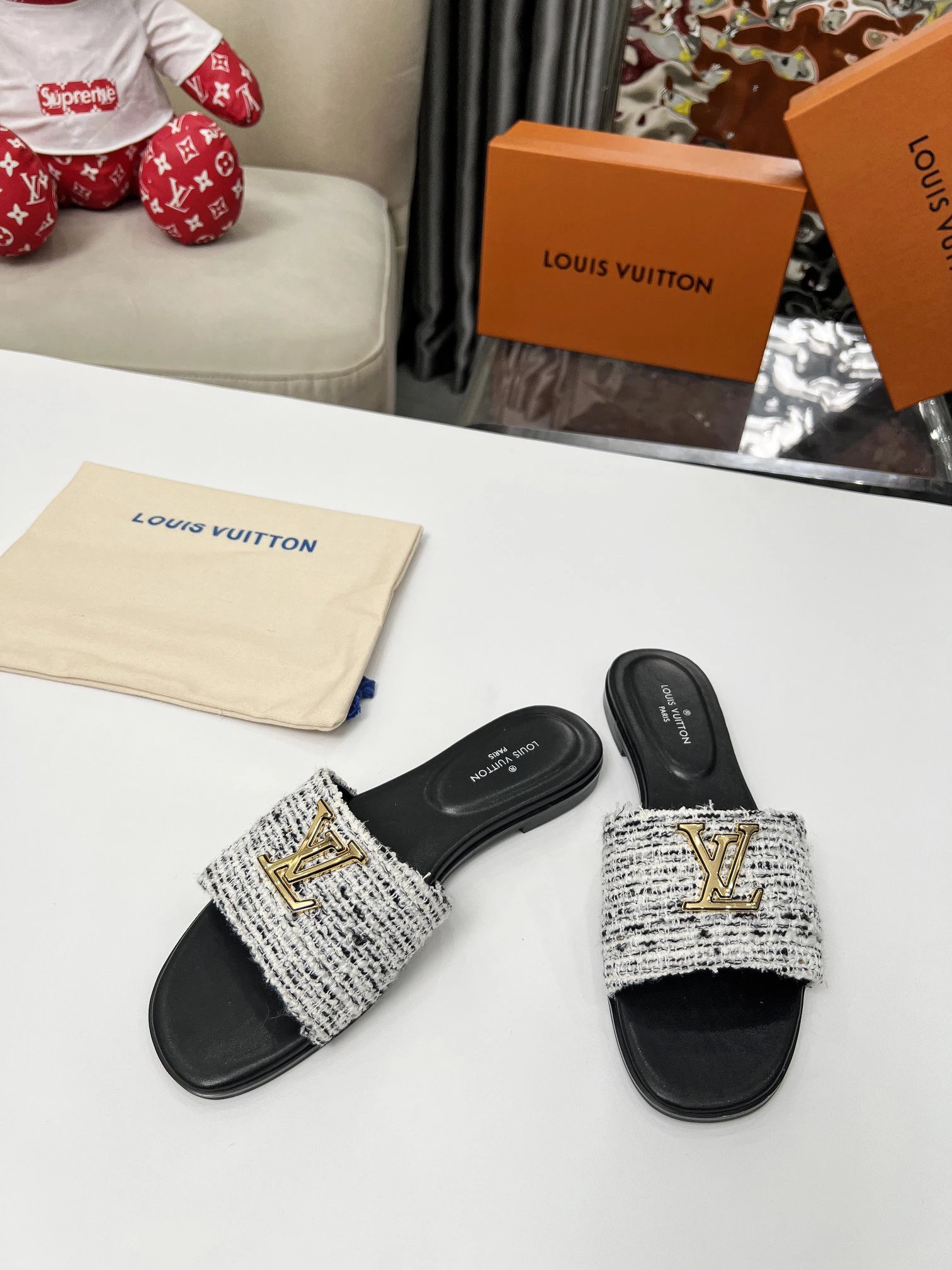 Louis Vuitton Women Slides Summer Sandals