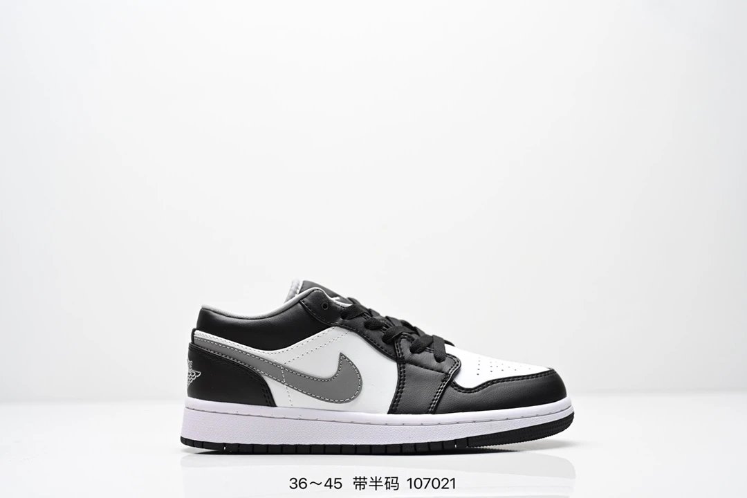 Air Jordan Low Black White Basketball Shoes