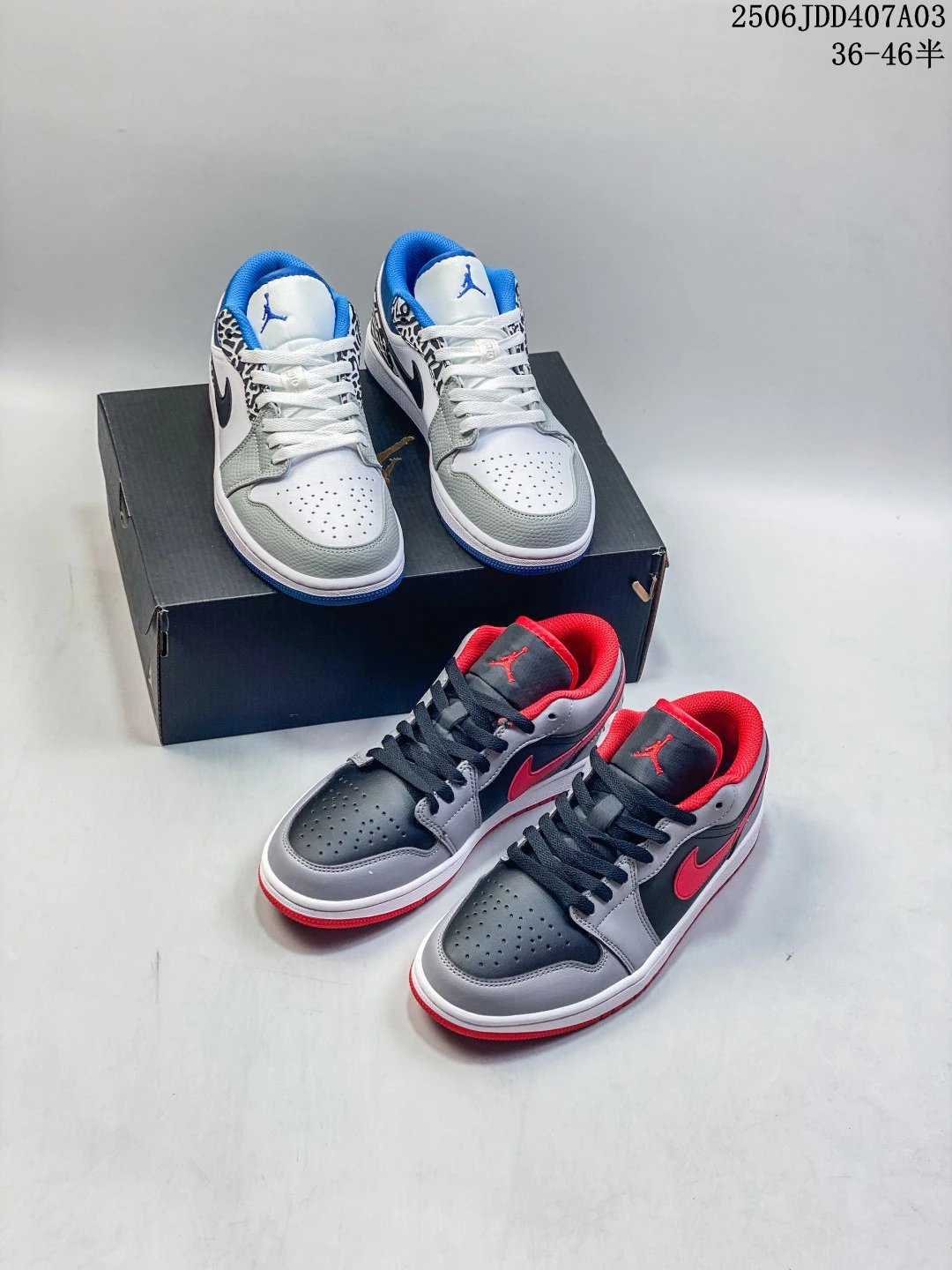 Air Jordan Low Classic Basketball Sneakers 36-46.5