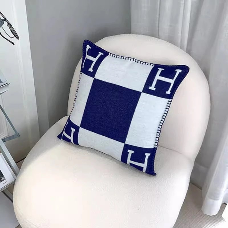 Pillowcase Navy Blue (Pillow Insert Not Included)