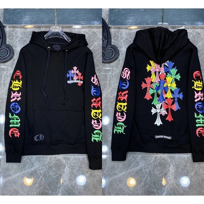 Men's 100% Cotton French Terry Embroidered Hoodie (Couples Style)