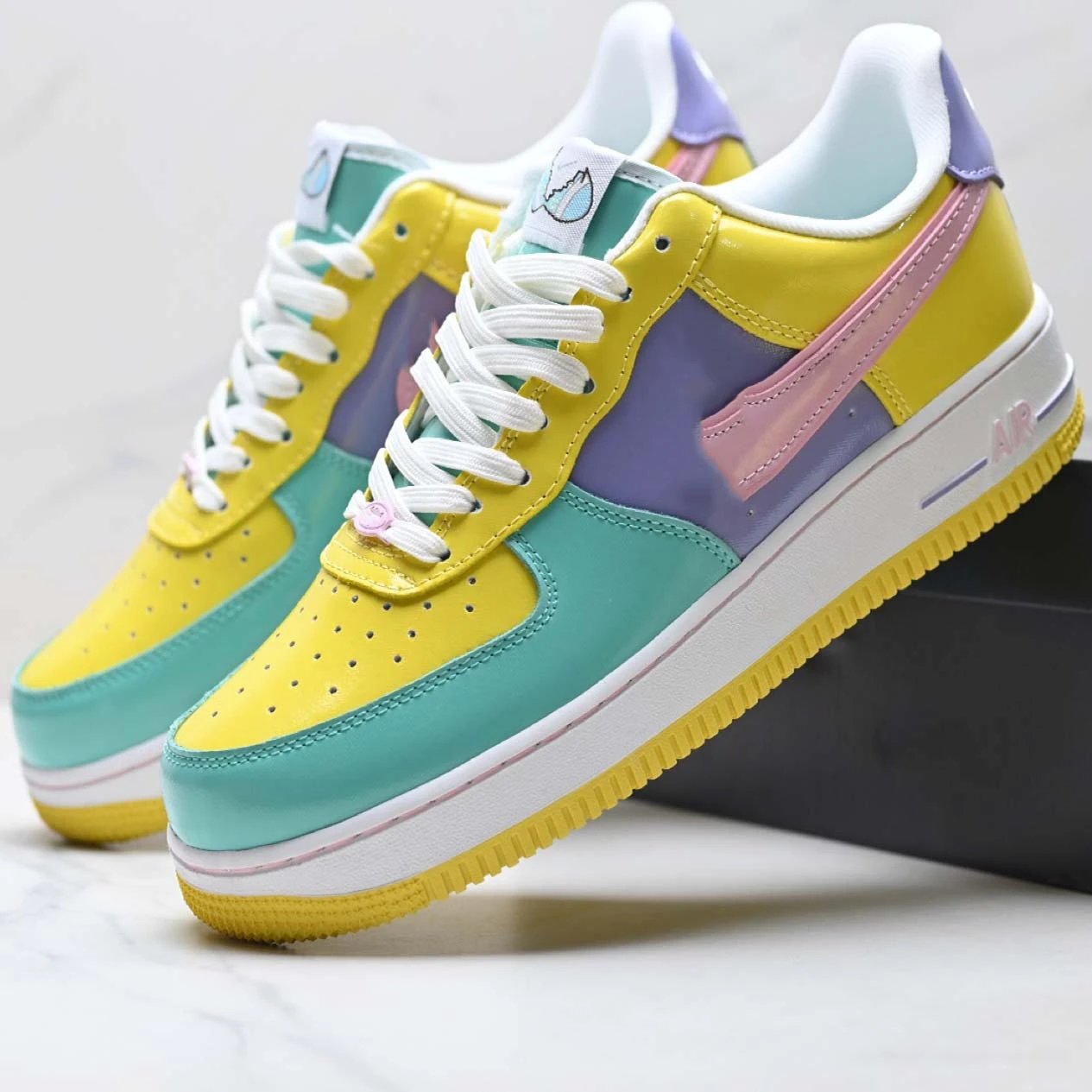 Yellow Purple Green