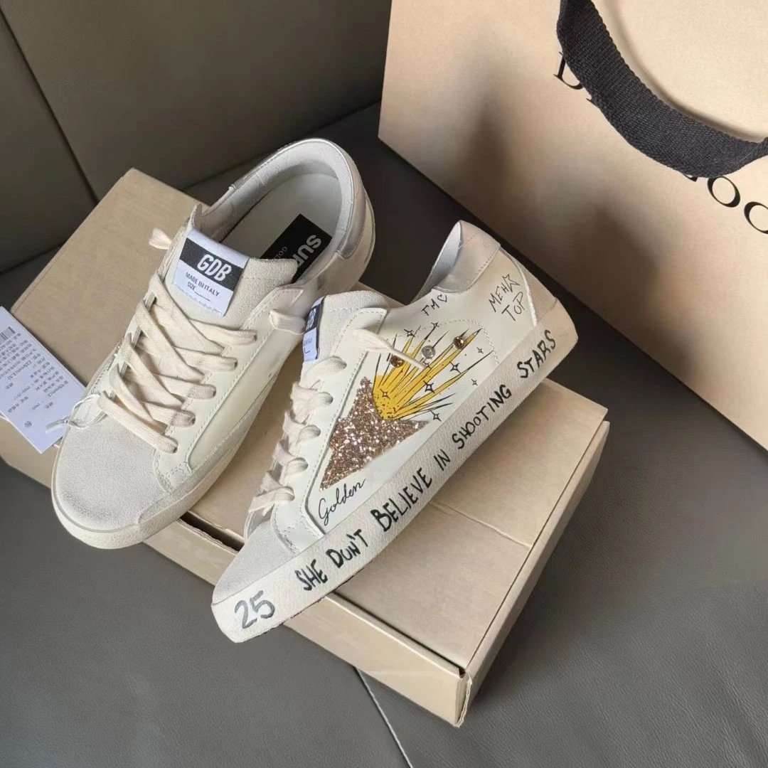 Star Sneakers Dirty Shoes