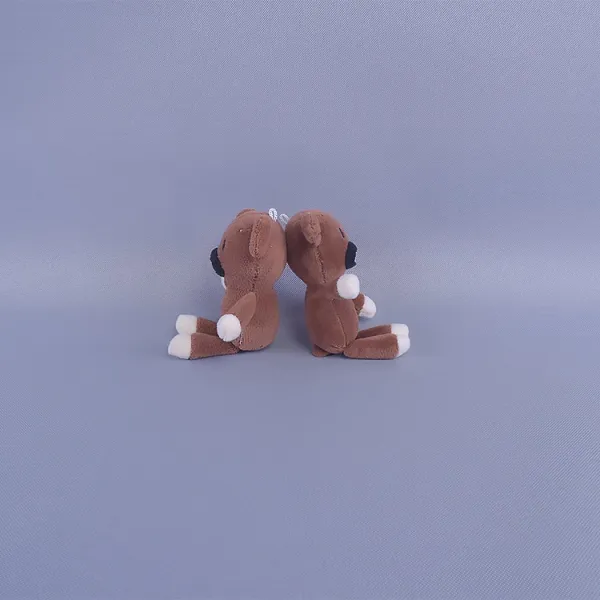 Mr. Bean Plush Keychain Brown - 4