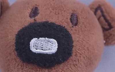 Mr. Bean Plush Keychain Brown - 9