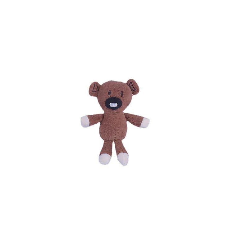 Dou Dou Bear Cartoon Plush Toy Keychain photo 6