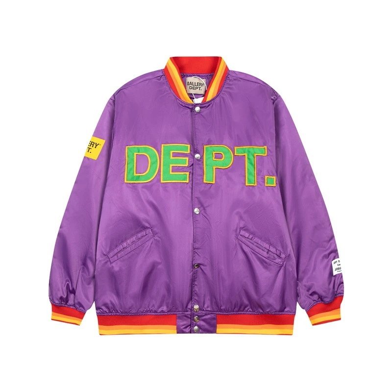 Embroidered Loose Baseball Jacket photo 2