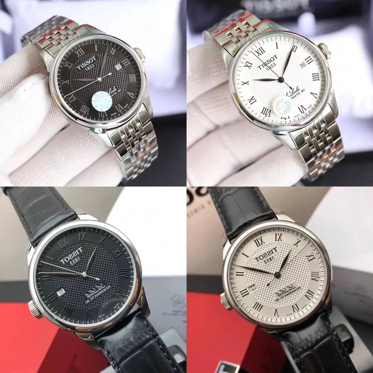 Big Upgrade Premium Business Men's Watch - Tissot Le Locle Series Mechanical Watch, Detailed Appearance, Built-in Upgraded Citizen Movement with Modified Original Rotor, See Description for Details