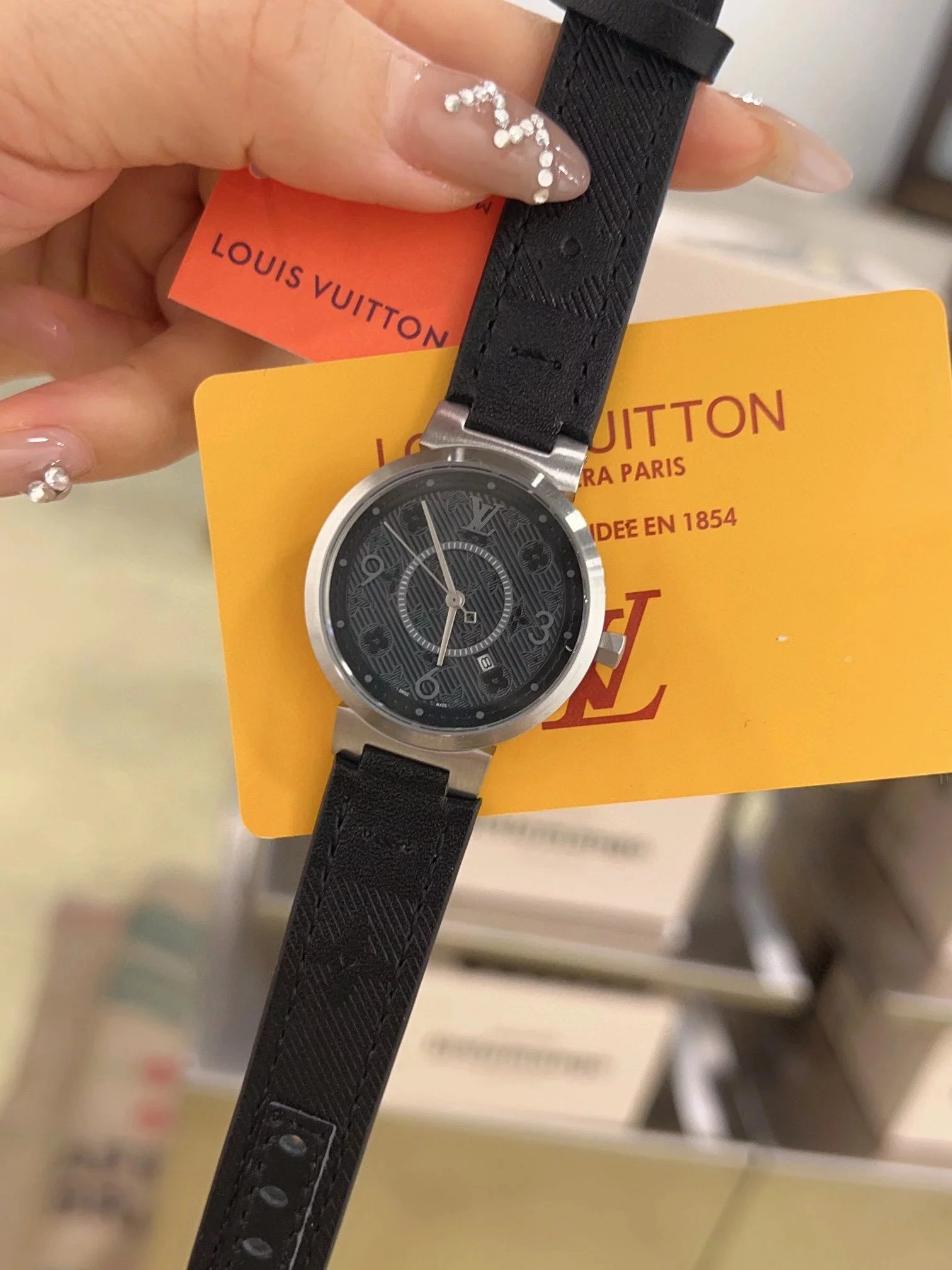 Premium Quality! TAMBOUR SLIM Collection Women's Quartz Watch 34mm