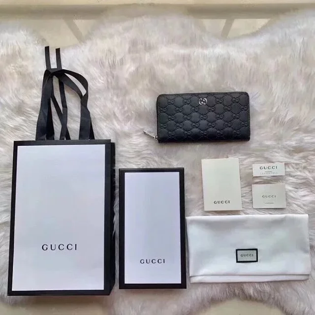 Gucci Wallets & Card Holders Zip-around long wallet with GG monogram and animal motif variants product detail image 21