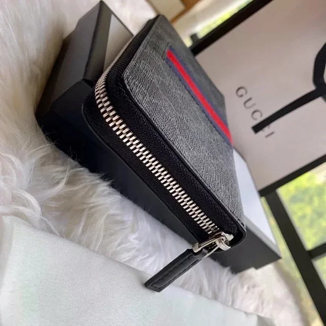 Gucci Wallets & Card Holders Zip-around long wallet with GG monogram and animal motif variants product detail image 16