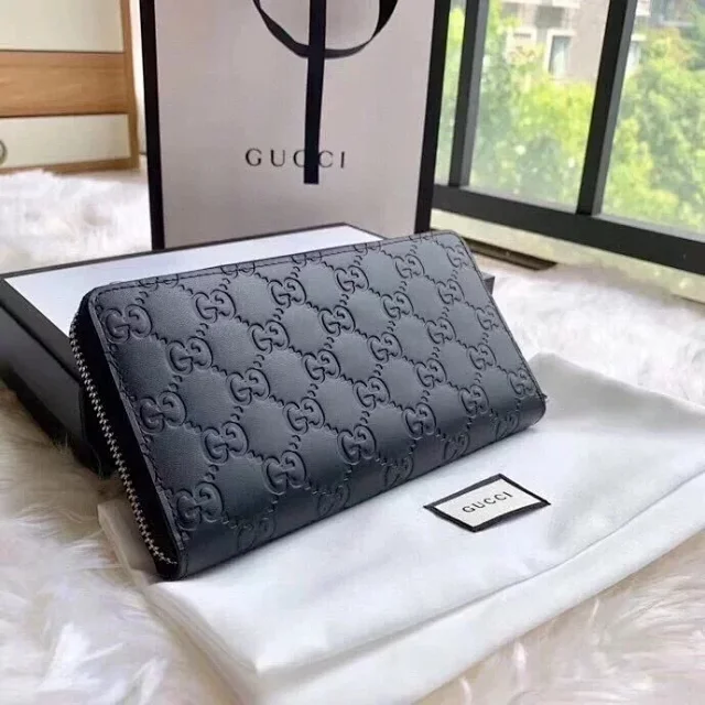 Gucci Wallets & Card Holders Zip-around long wallet with GG monogram and animal motif variants product detail image 23
