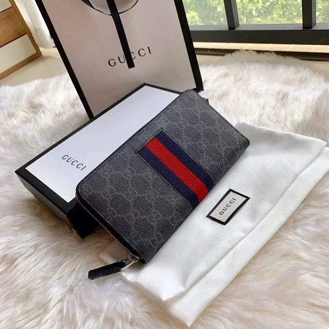 Gucci Wallets & Card Holders Zip-around long wallet with GG monogram and animal motif variants product detail image 15