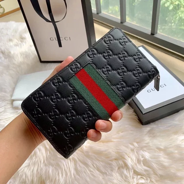 Gucci Wallets & Card Holders Zip-around long wallet with GG monogram and animal motif variants product detail image 13