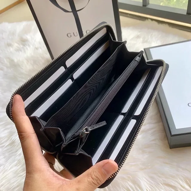 Gucci Wallets & Card Holders Zip-around long wallet with GG monogram and animal motif variants product detail image 20