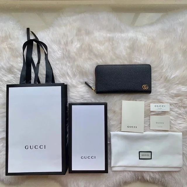 Gucci Wallets & Card Holders Zip-around long wallet with GG monogram and animal motif variants product detail image 62