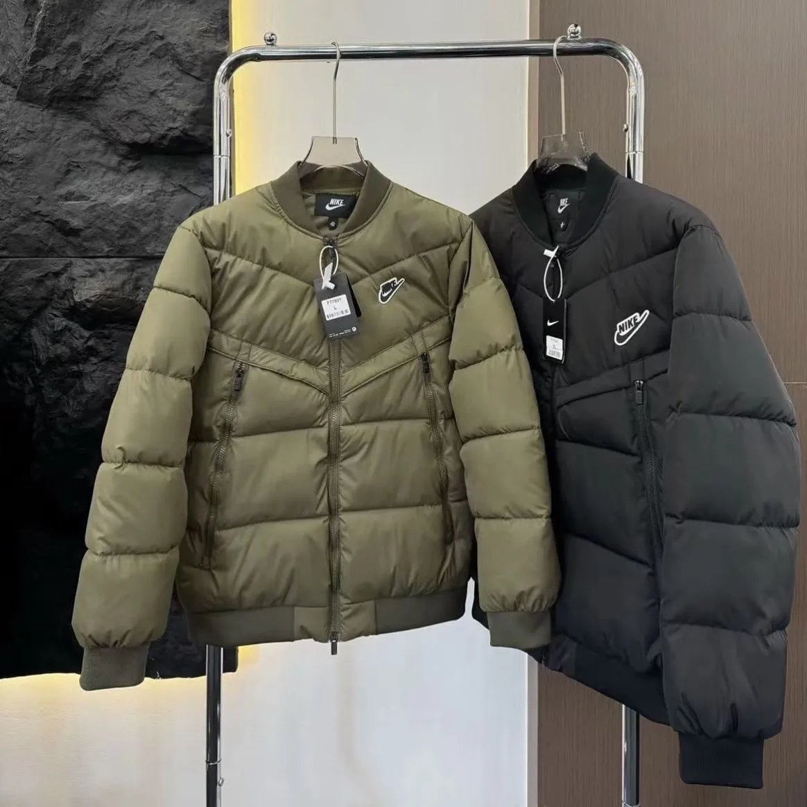 N couple flying cotton jacket, down jacket, casual sports cotton jacket