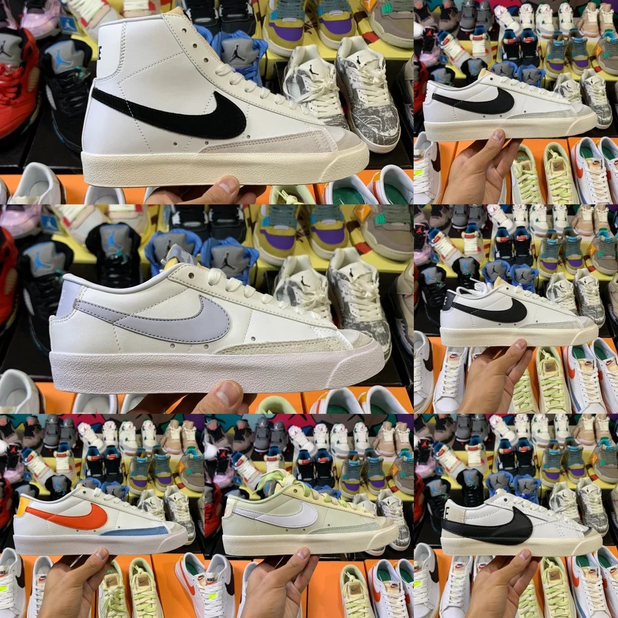 Nike Blazer Vintage Mid Top Casual Sneakers