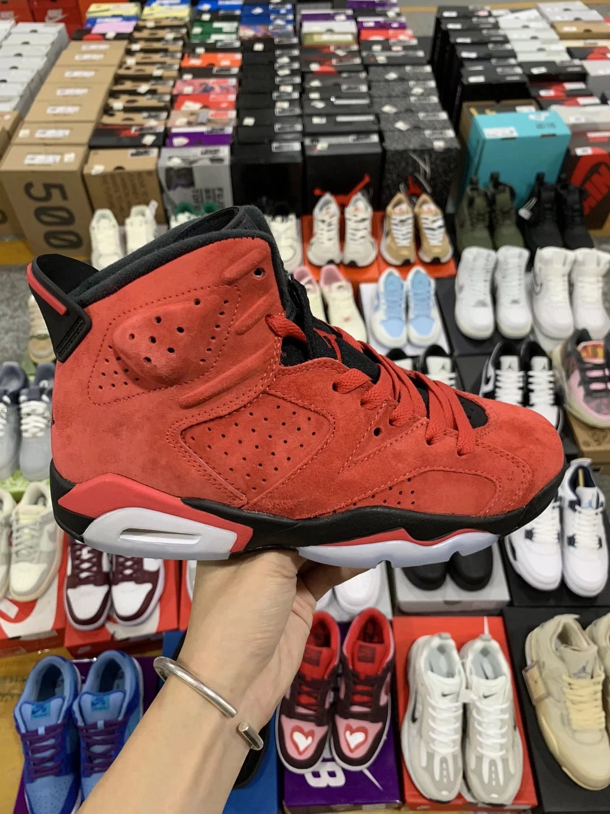 Air Jordan 6 Retro Raging Bull Sneakers