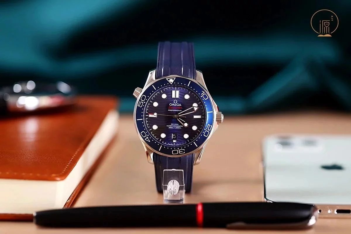 Li Xian same Omega summer love to wear a watch to enjoy the cool blue? Omega Seamaster Summer Breathable Tape with Ceramic Bezel