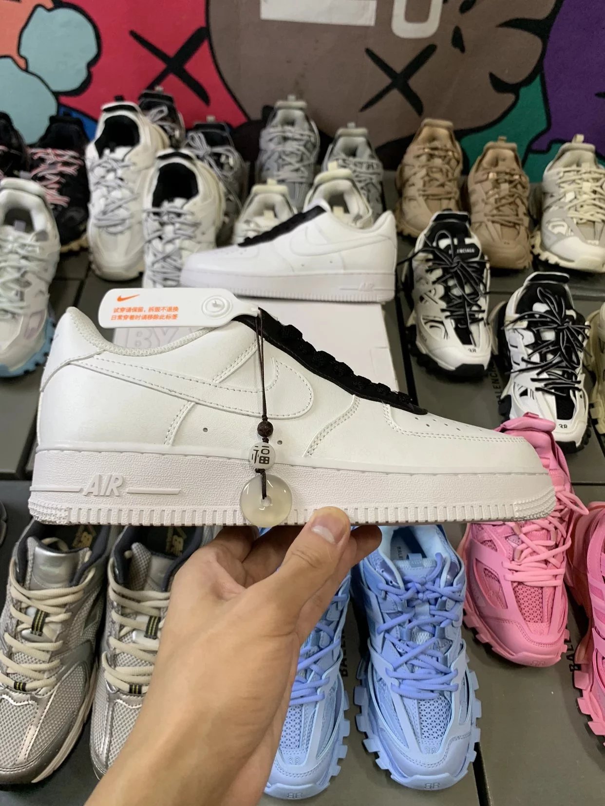 CLOT x Nike Air Force 1 Premium Sneakers