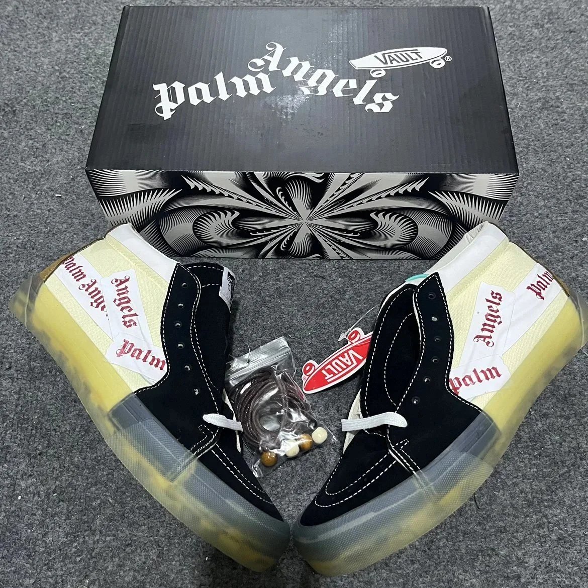Vans Vault x Palm Angels Mid Top Sneakers