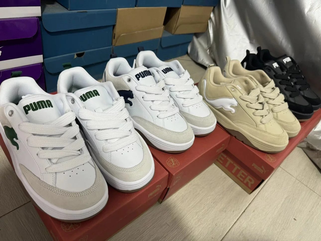 PUMA Unisex Low Top Board Sneakers