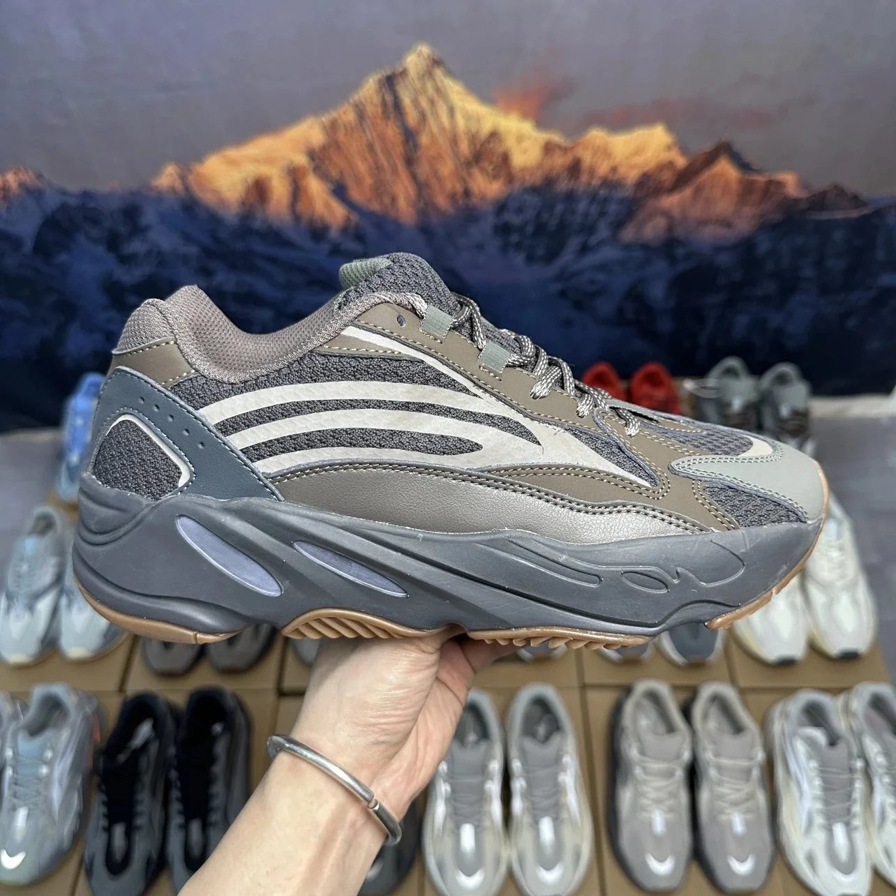 Yeezy Boost 700 Reflective Dad Sneakers